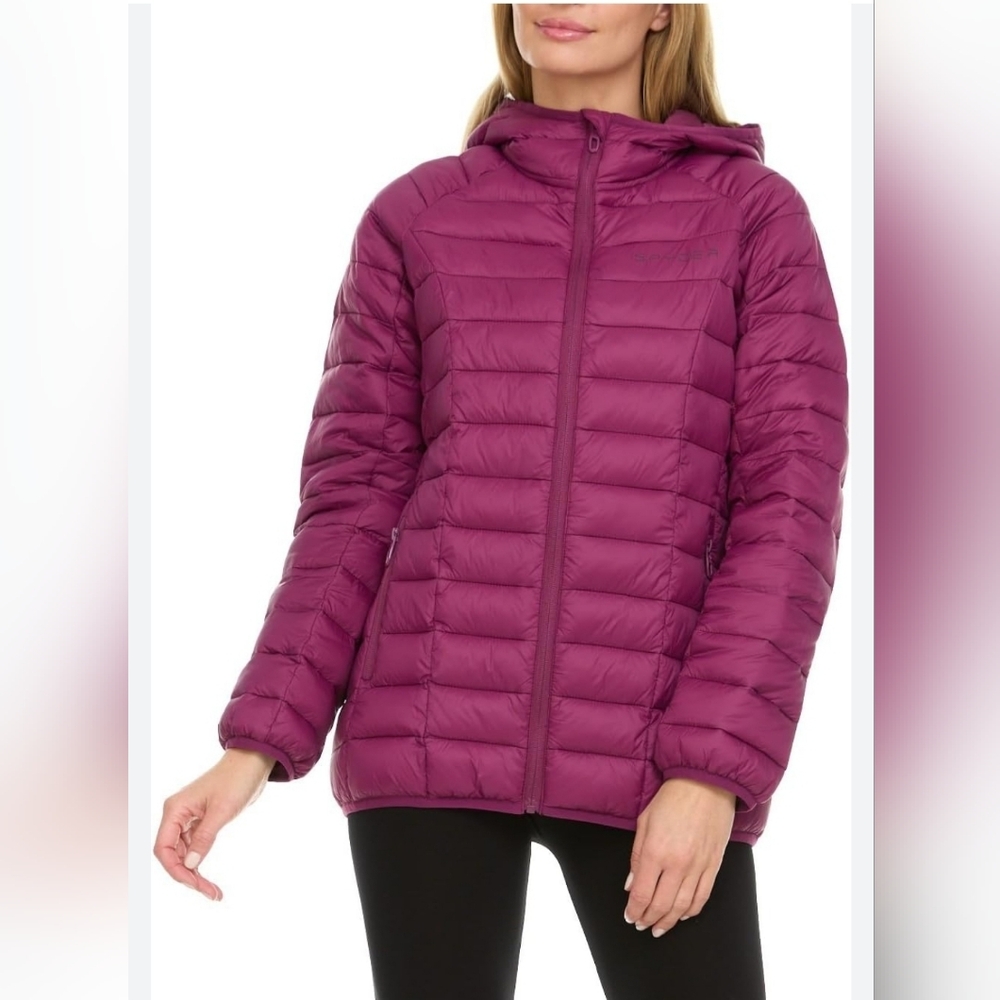 NWT Spyder Quilted Packable Puffer Jacket
